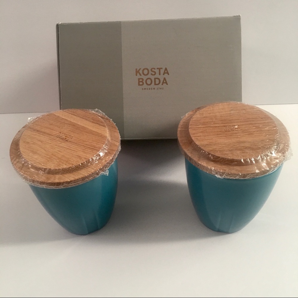NWT- KOSTA BODA MUG SET